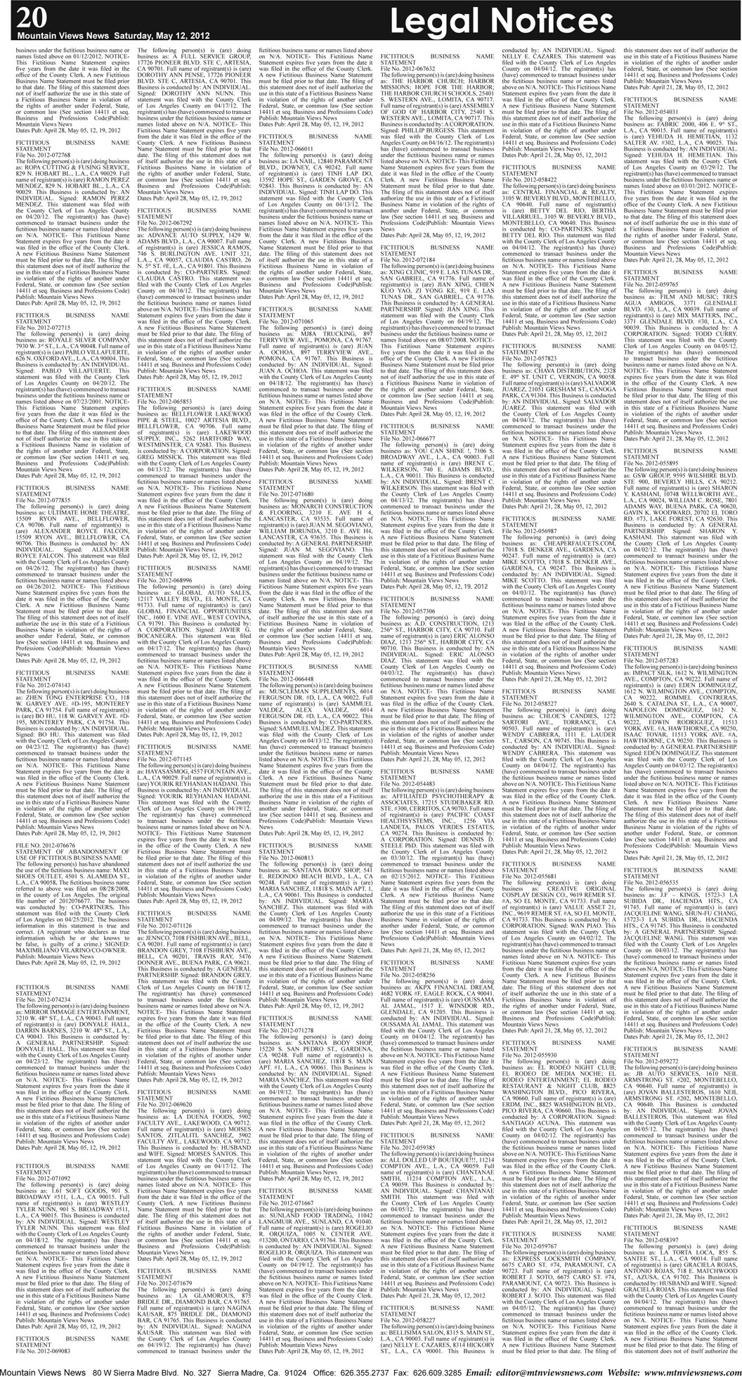 MVNews this week:  Page 20