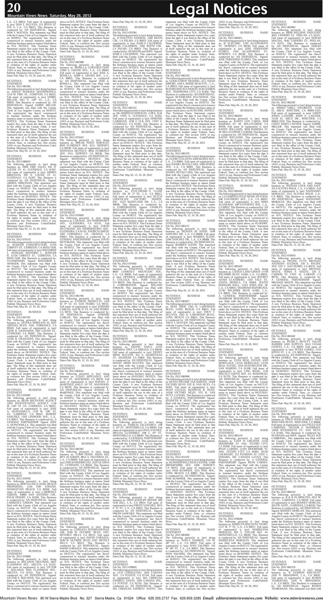 MVNews this week:  Page 20