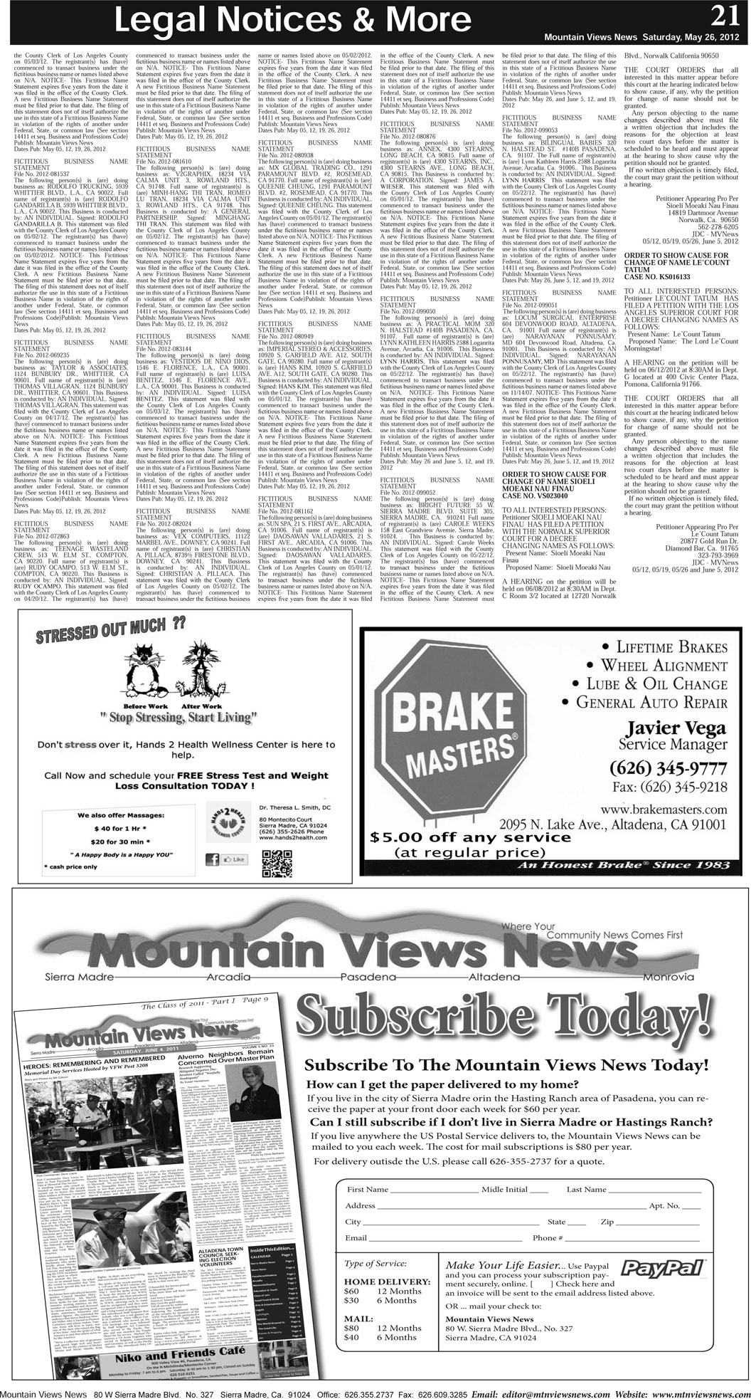 MVNews this week:  Page 21