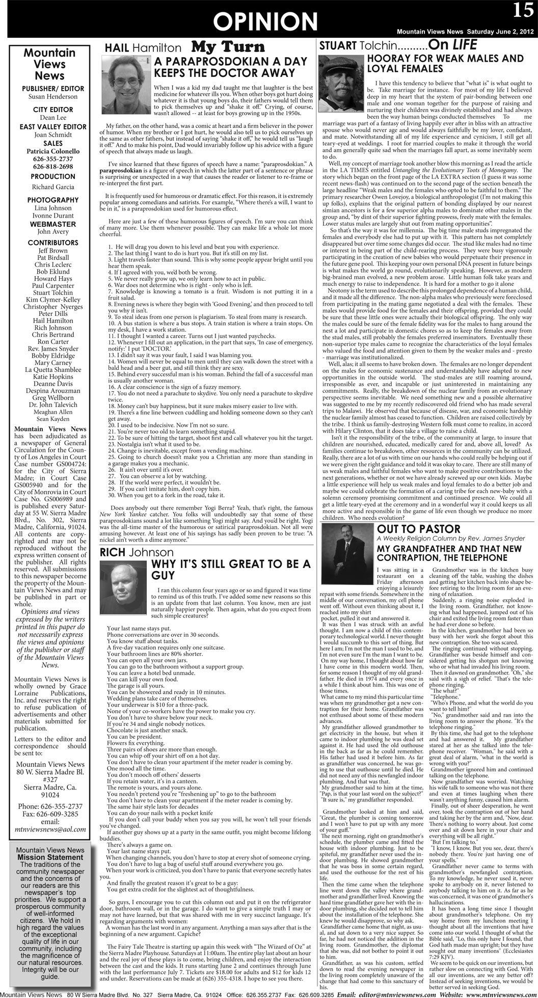 MVNews this week:  Page 15