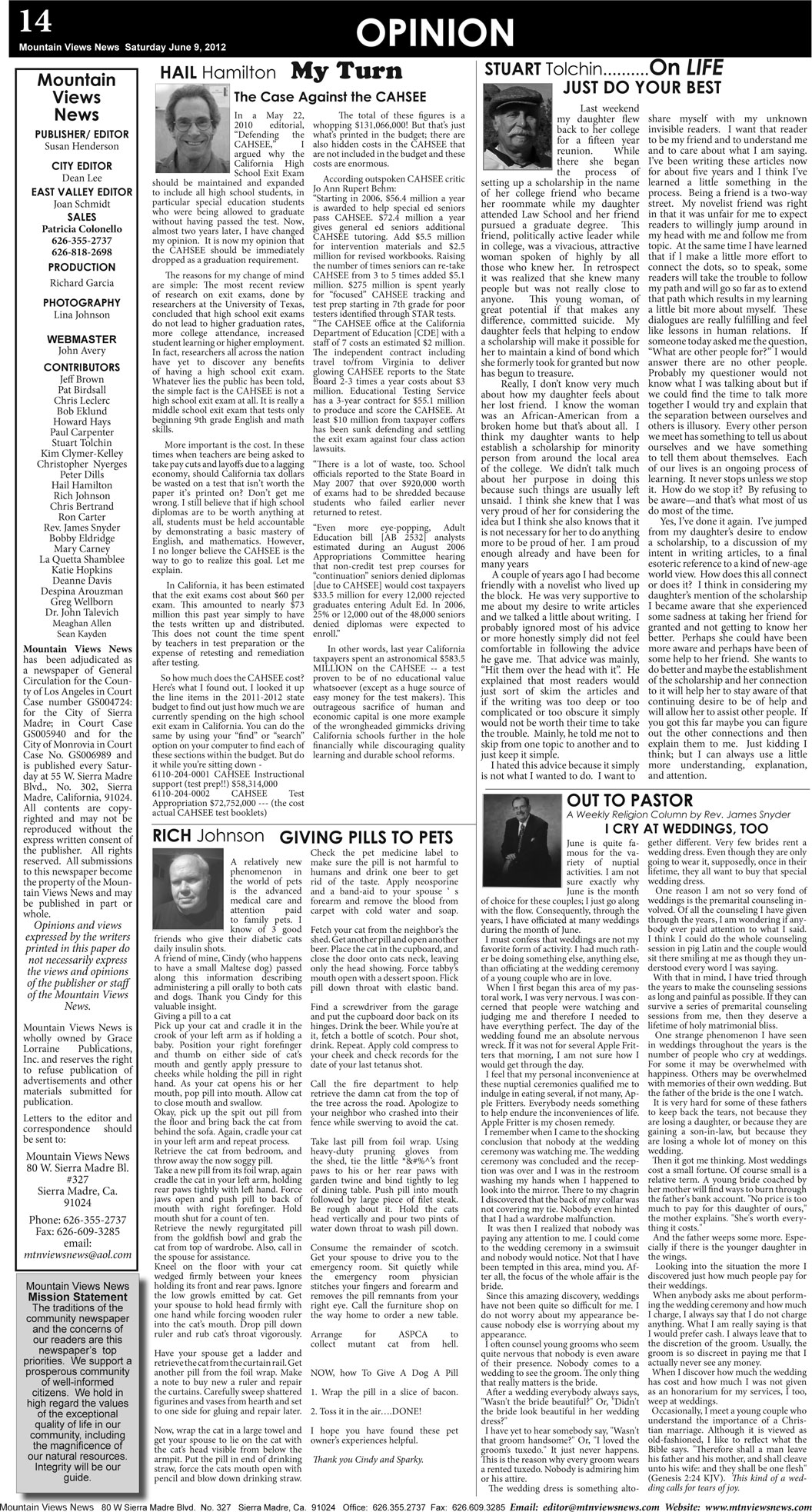 MVNews this week:  Page 14