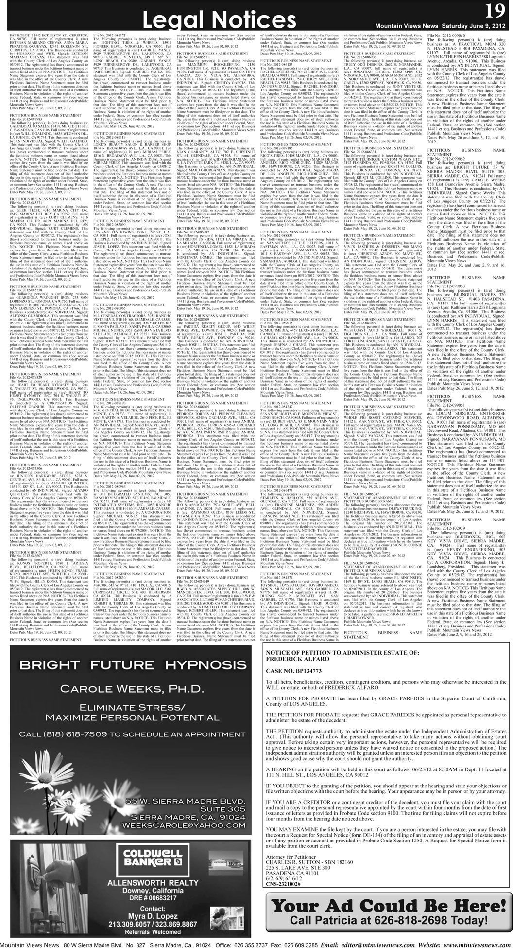 MVNews this week:  Page 19