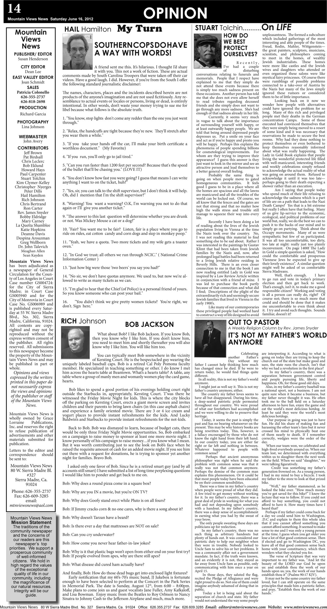 MVNews this week:  Page 14