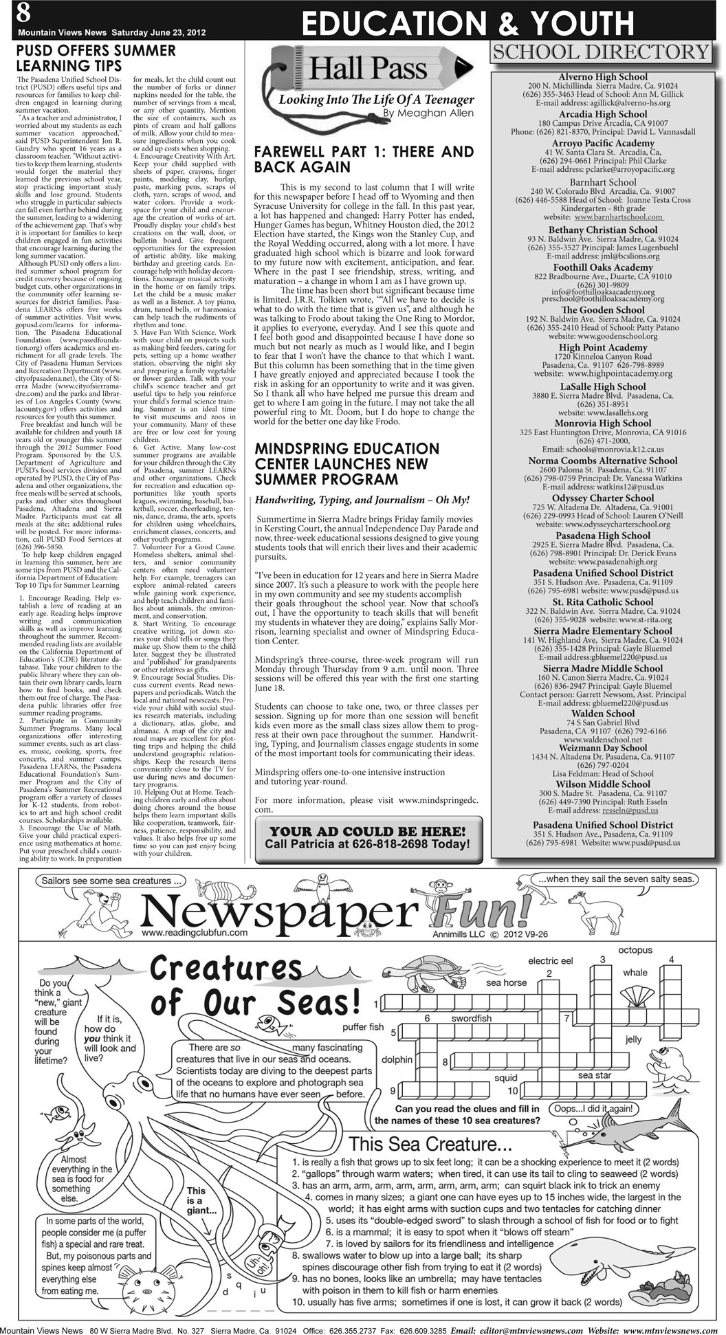 MVNews this week:  Page 8