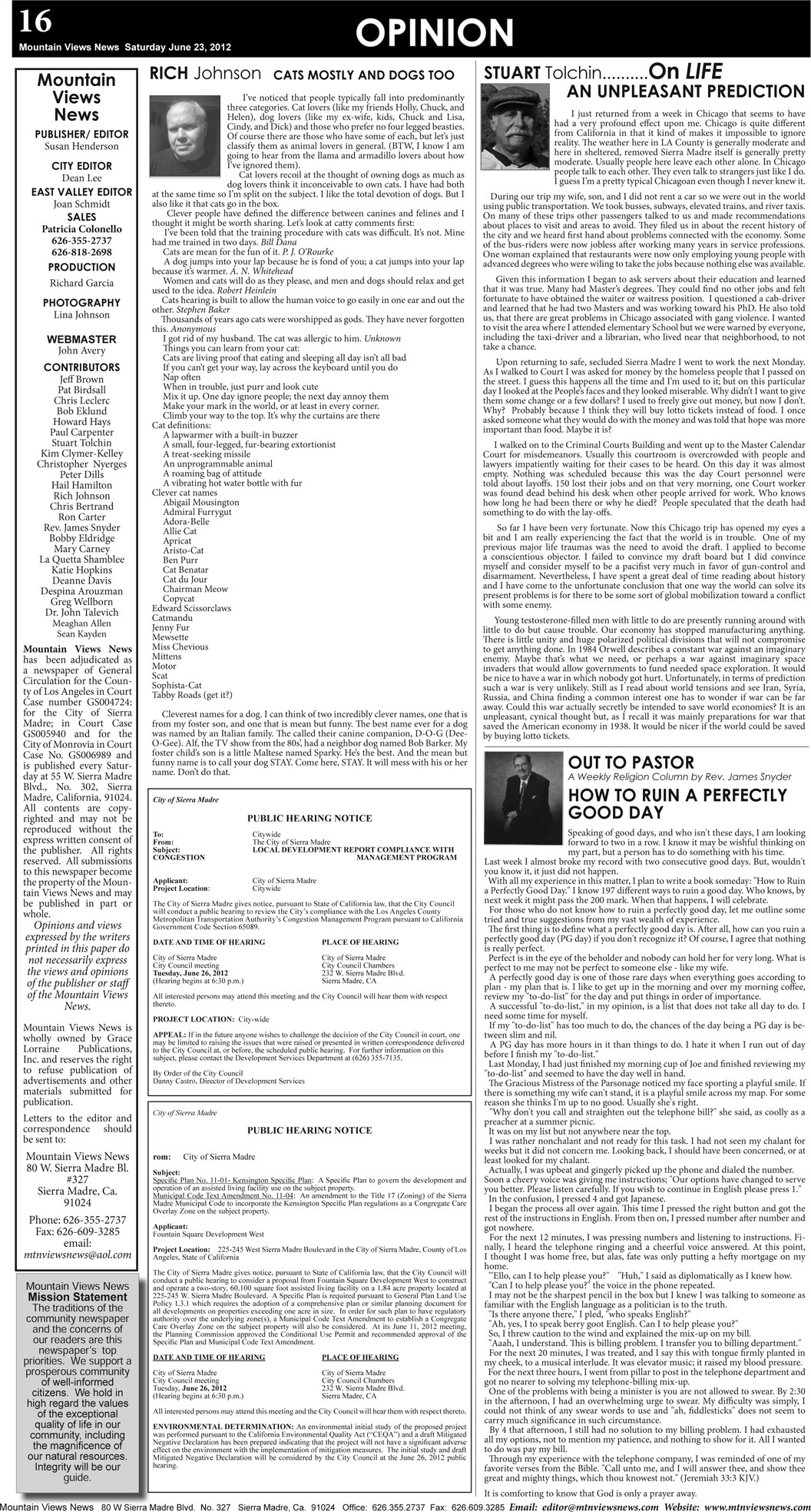 MVNews this week:  Page 16