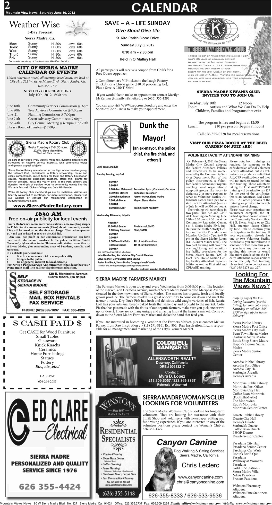 MVNews this week:  Page A-2