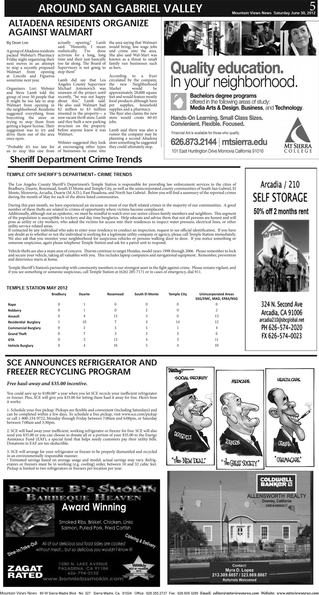 MVNews this week:  Page A-5