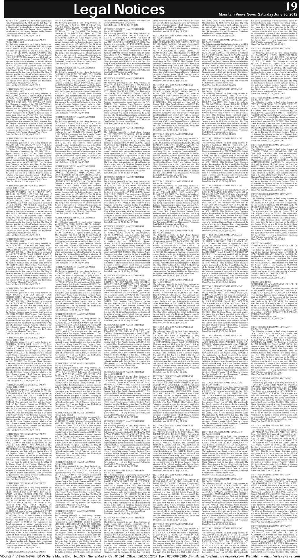 MVNews this week:  Page A-19