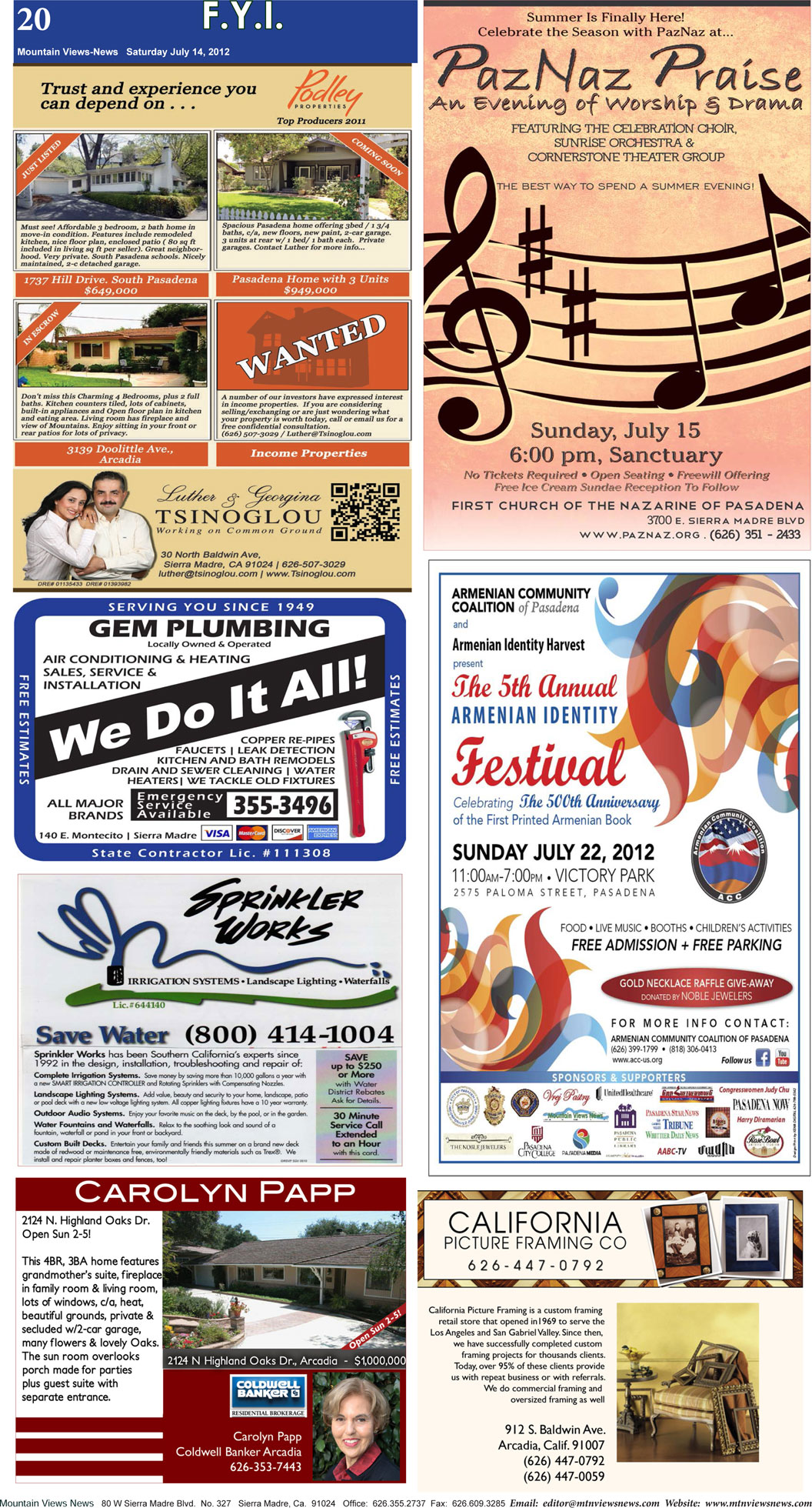 MVNews this week:  Page 20