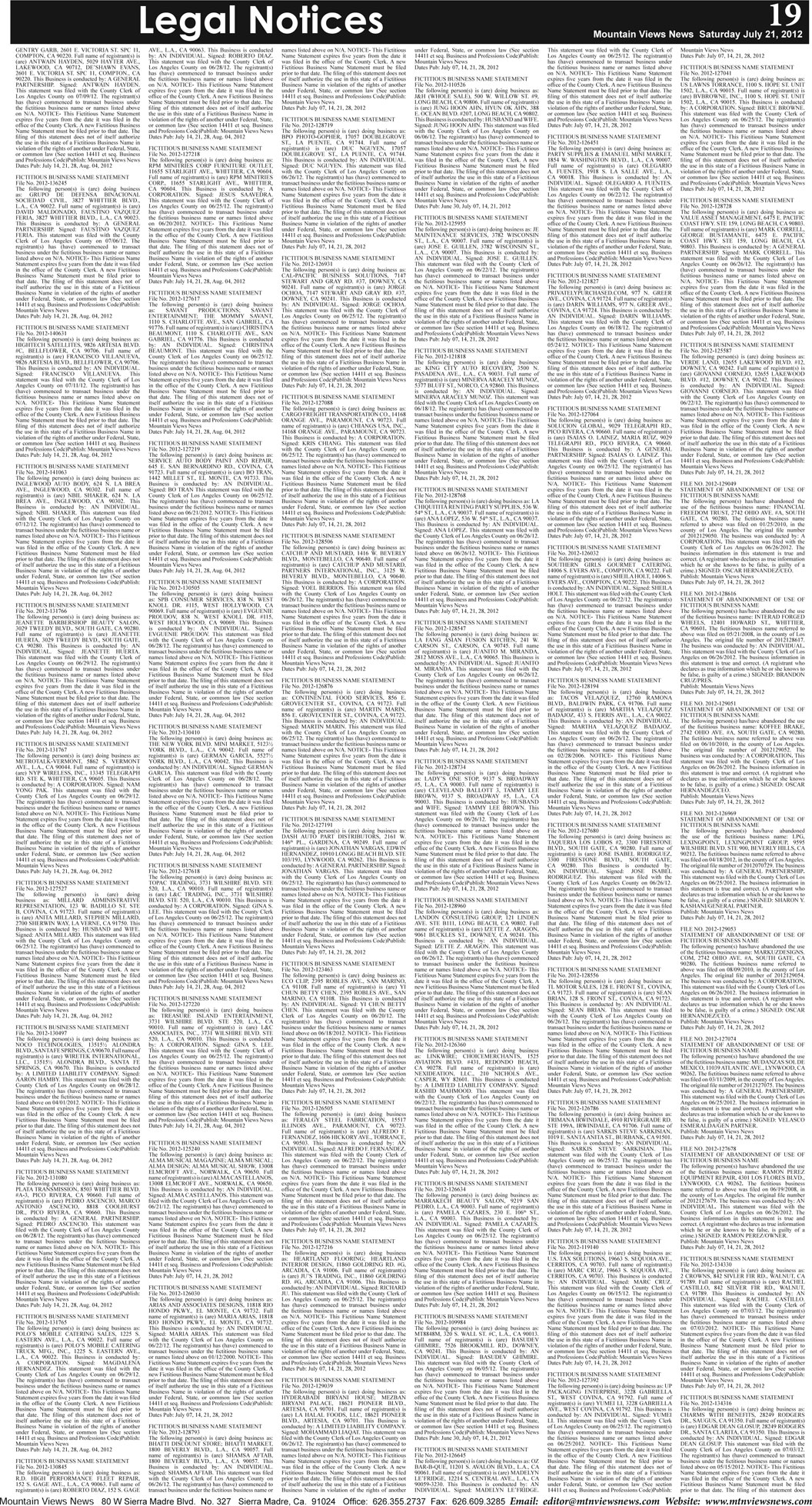 MVNews this week:  Page 19