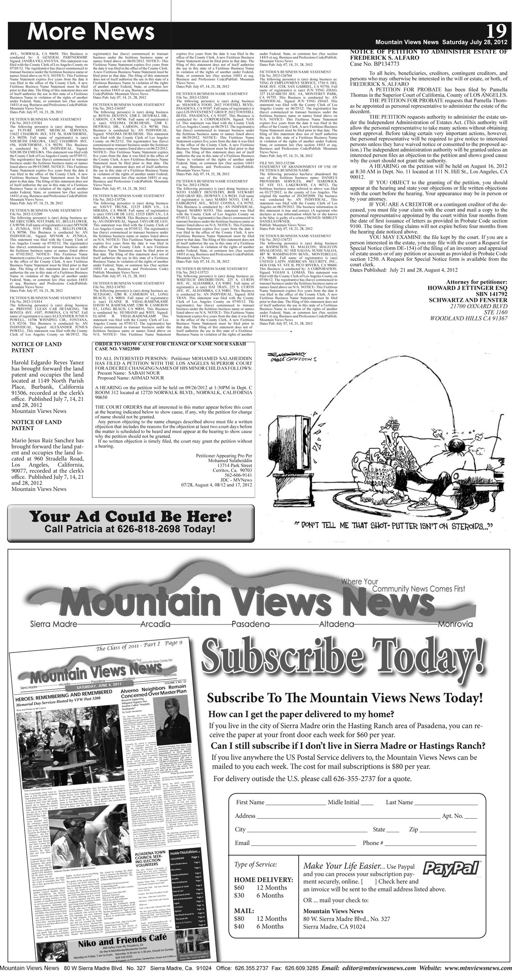 MVNews this week:  Page 19
