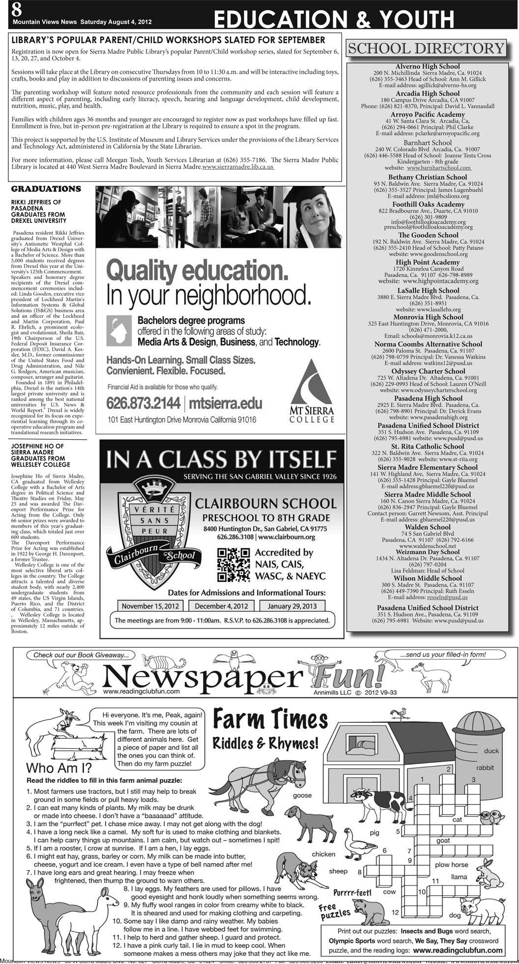 MVNews this week:  Page 8