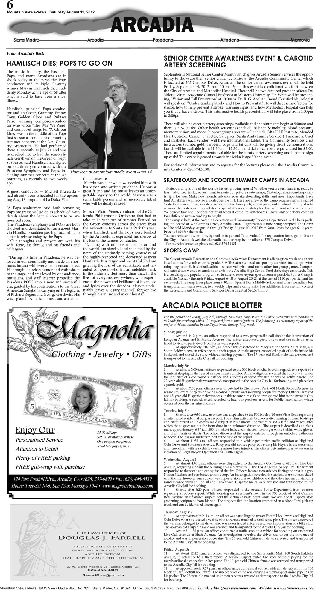 MVNews this week:  Page 6