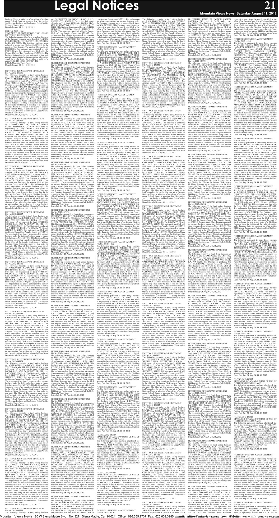 MVNews this week:  Page 21