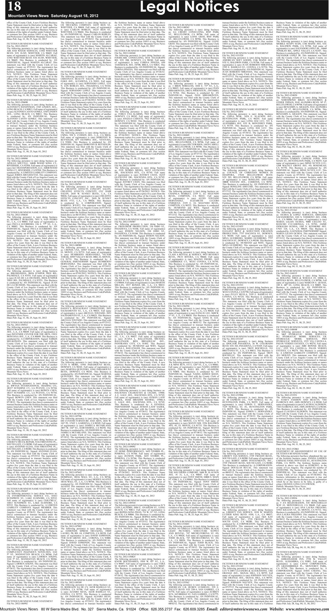 MVNews this week:  Page 18