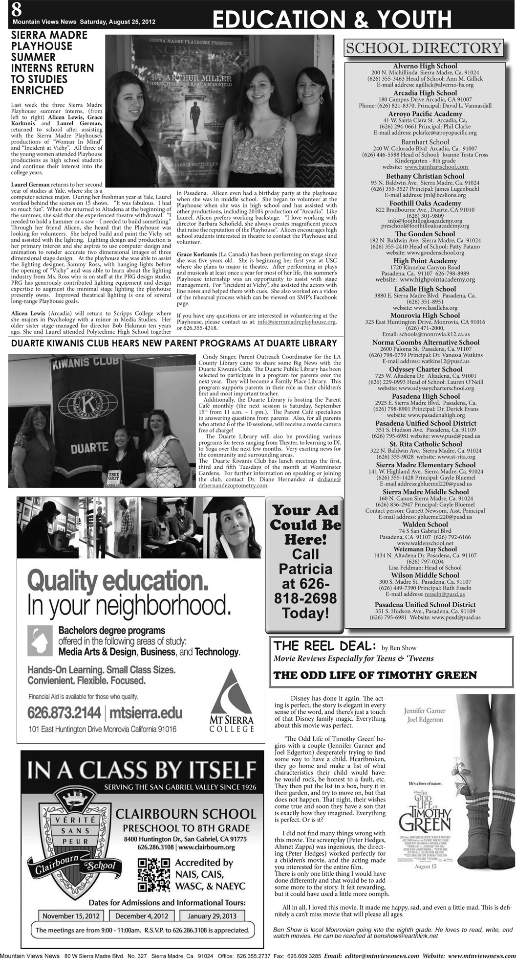 MVNews this week:  Page 8