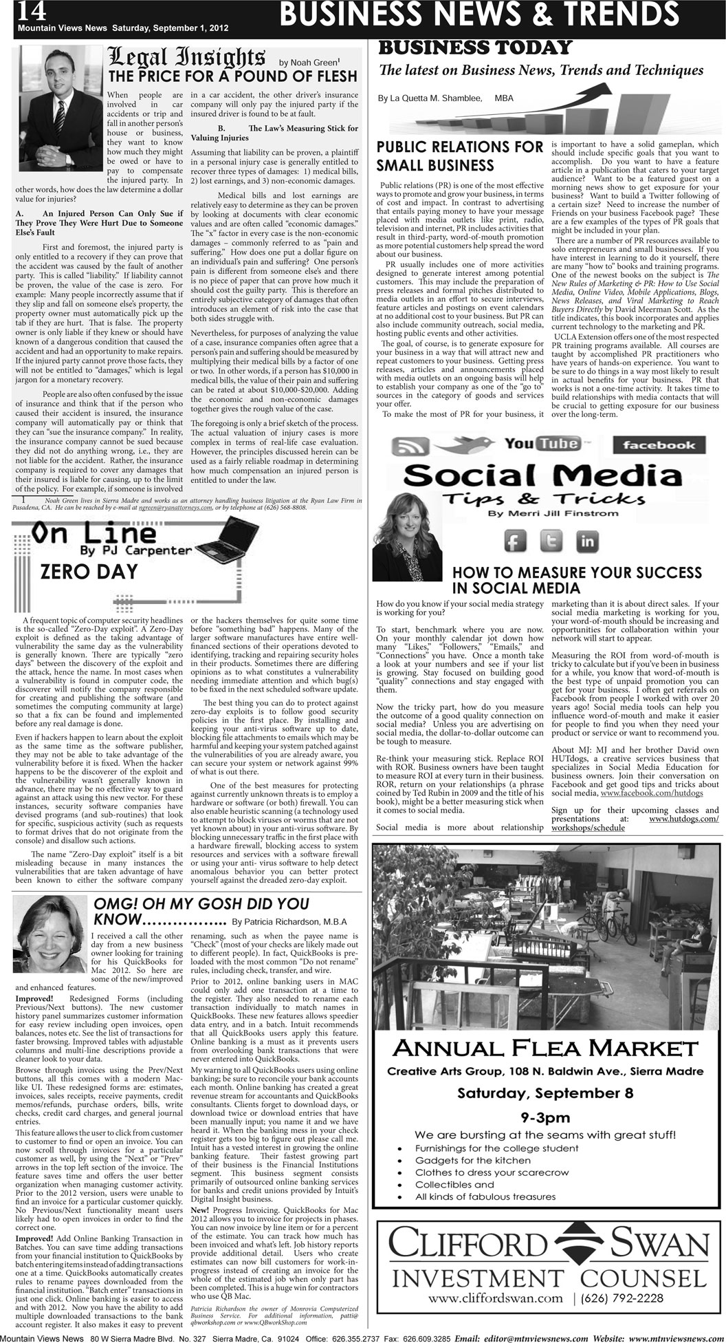 MVNews this week:  Page 14