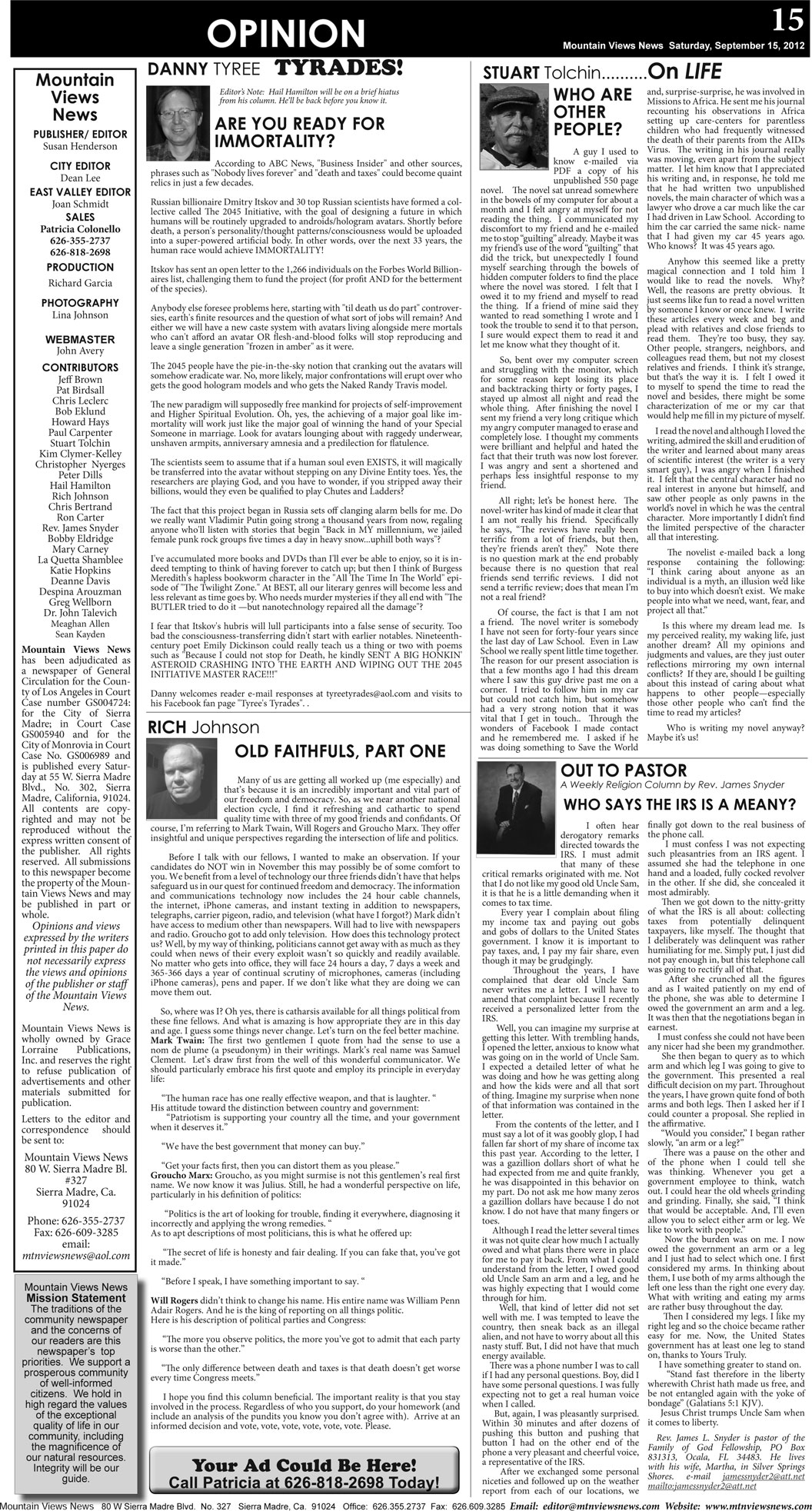 MVNews this week:  Page 15