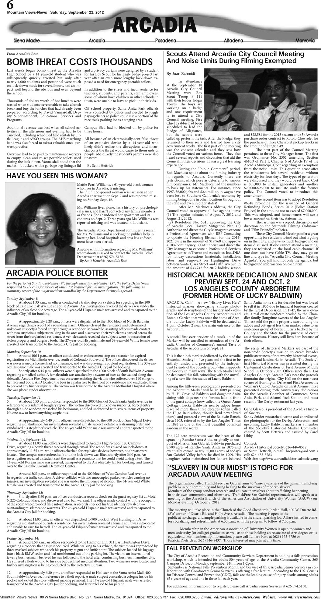 MVNews this week:  Page 6