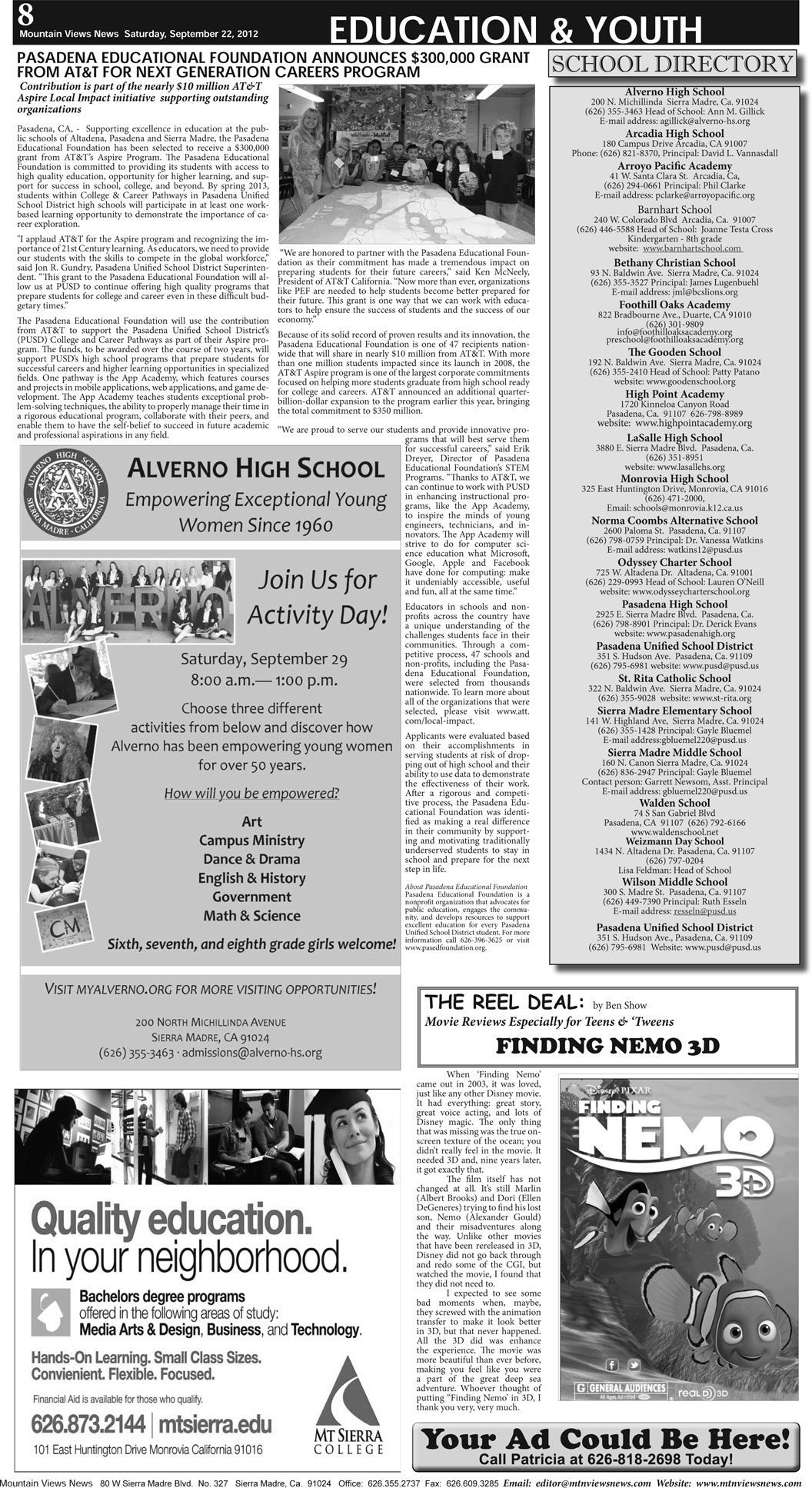 MVNews this week:  Page 8