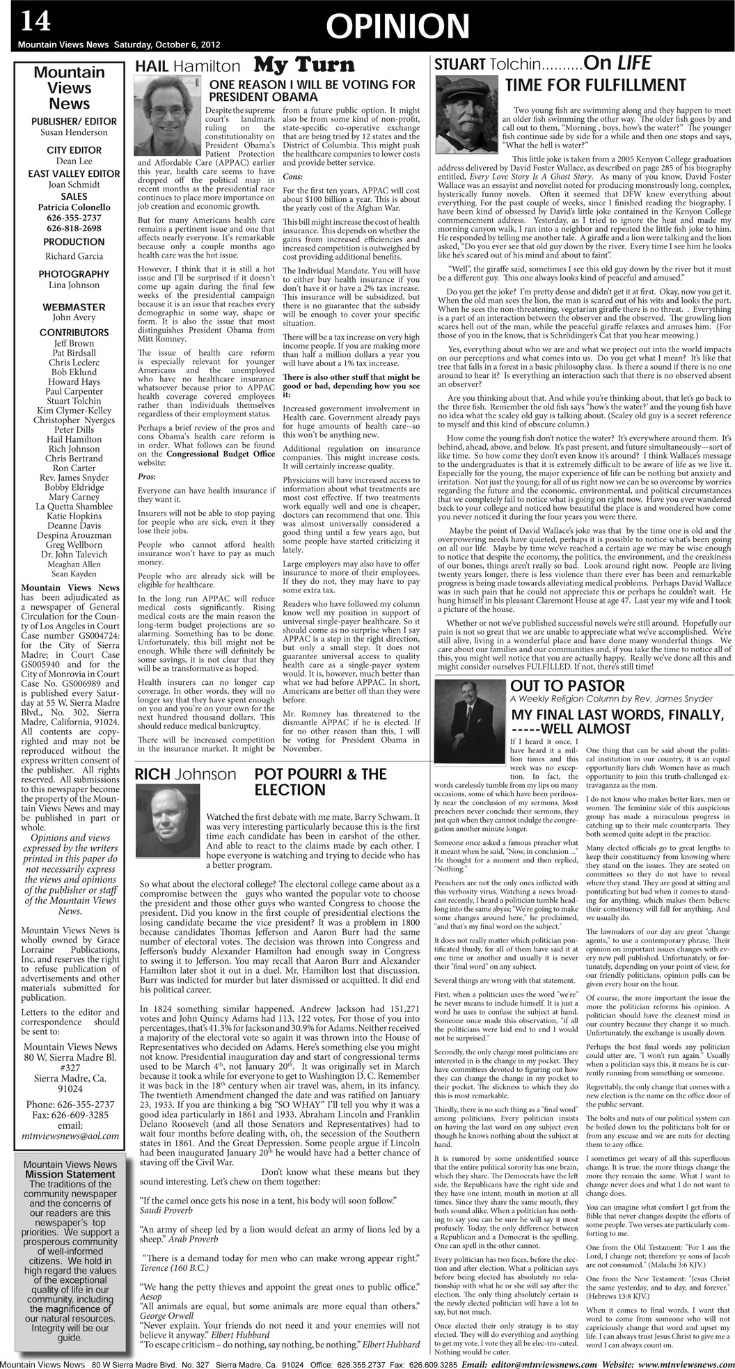 MVNews this week:  Page 14