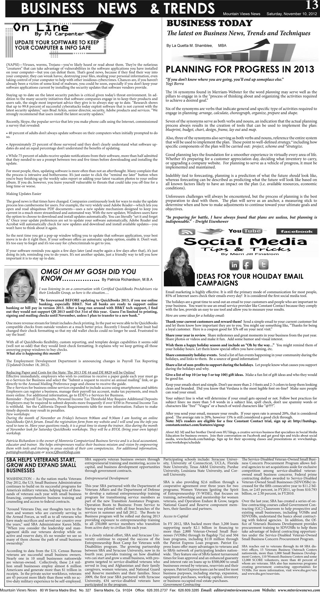 MVNews this week:  Page 13