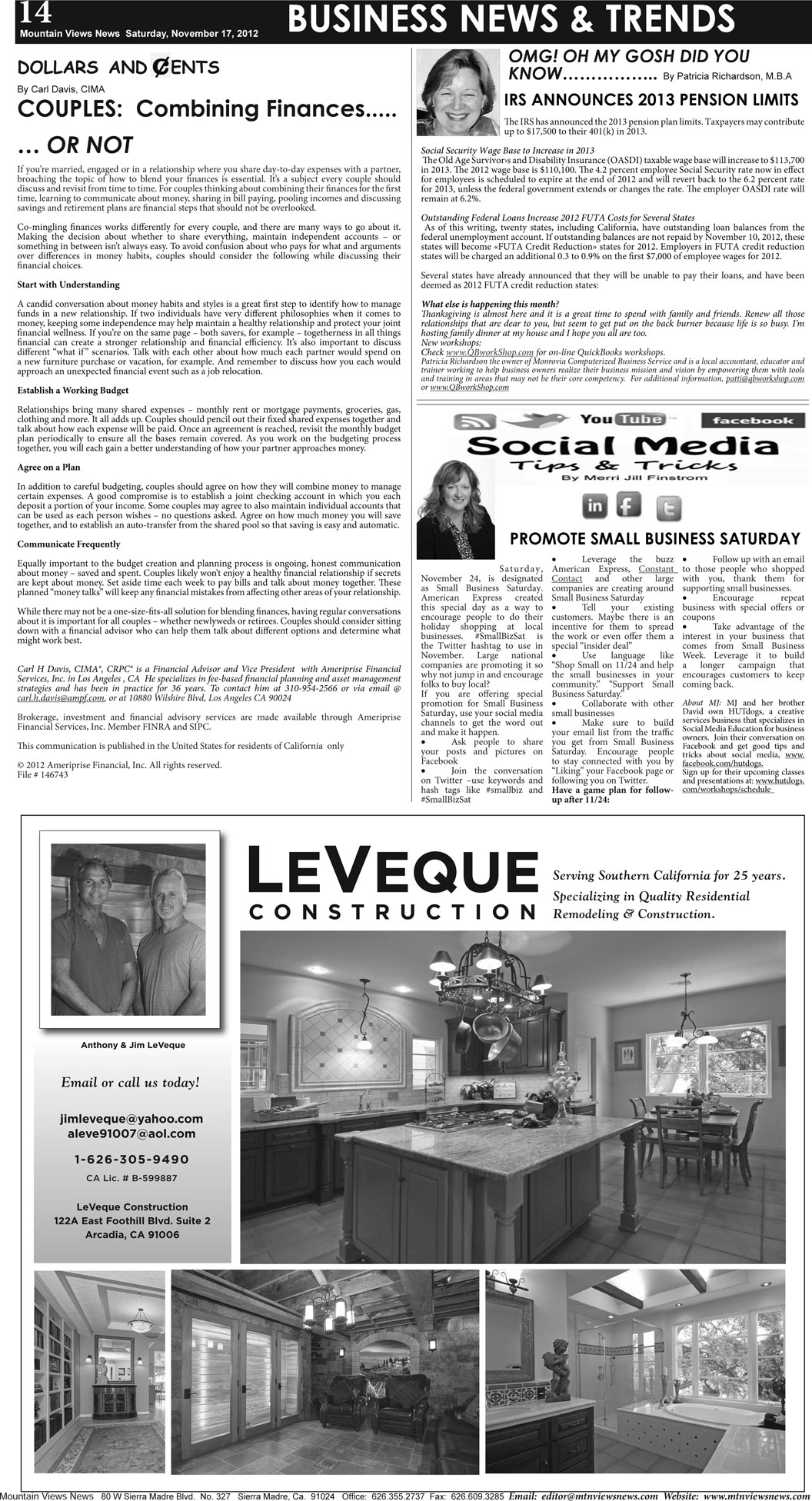 MVNews this week:  Page 14