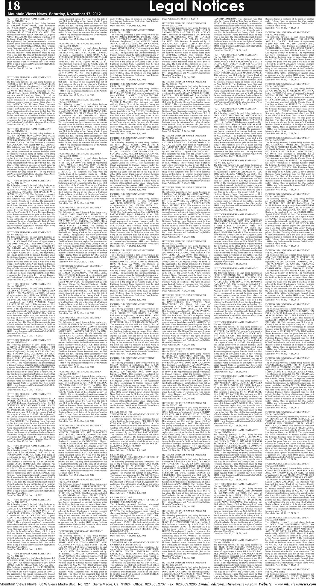 MVNews this week:  Page 18