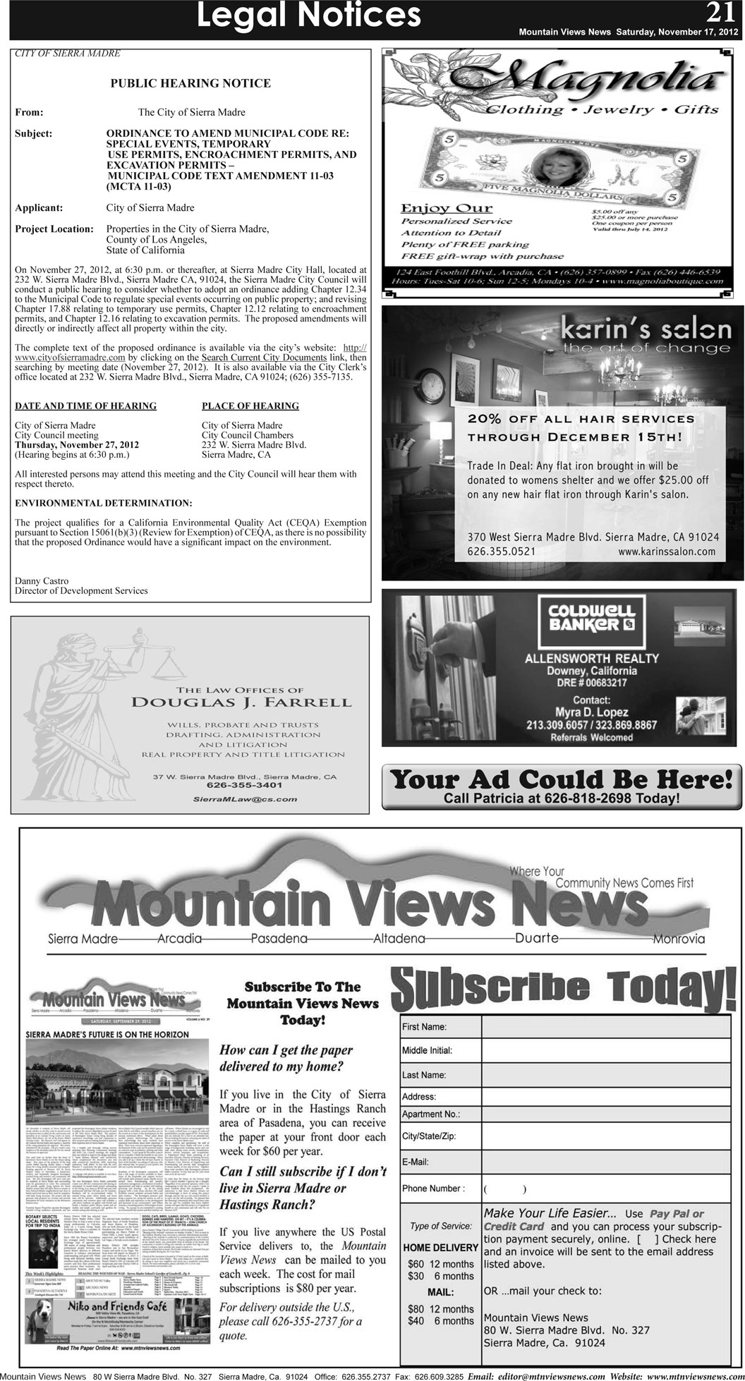 MVNews this week:  Page 21