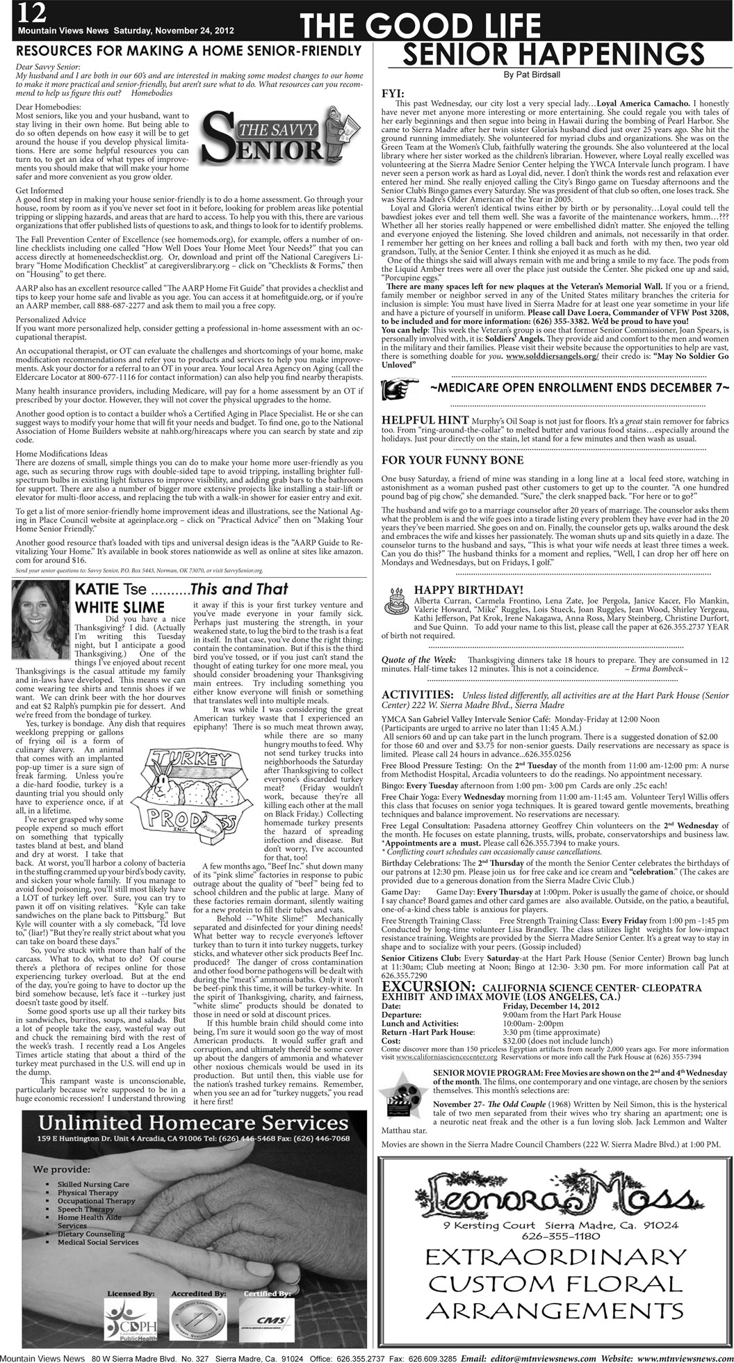 MVNews this week:  Page 12