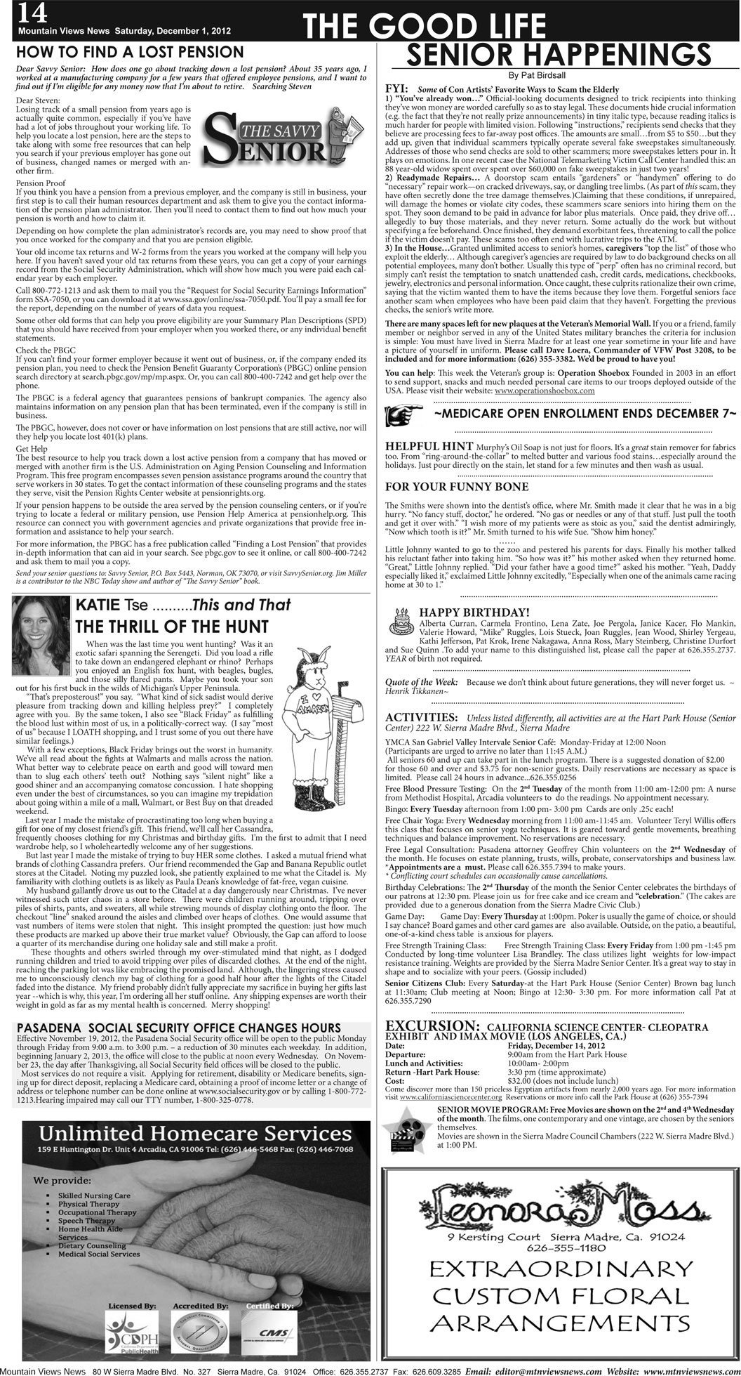 MVNews this week:  Page 14