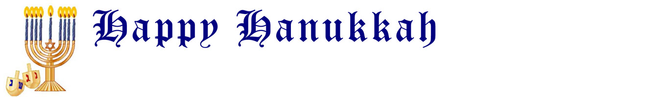 Happy Hanukkah