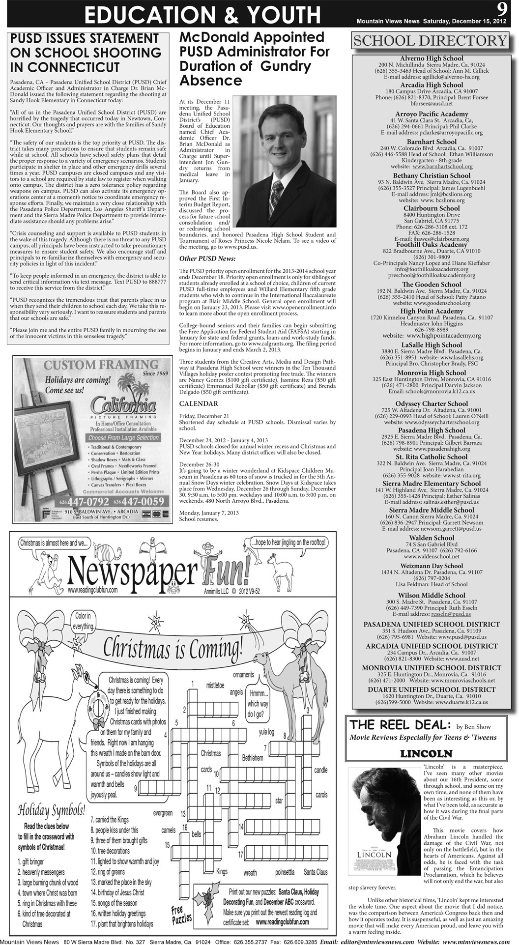 MVNews this week:  Page 9