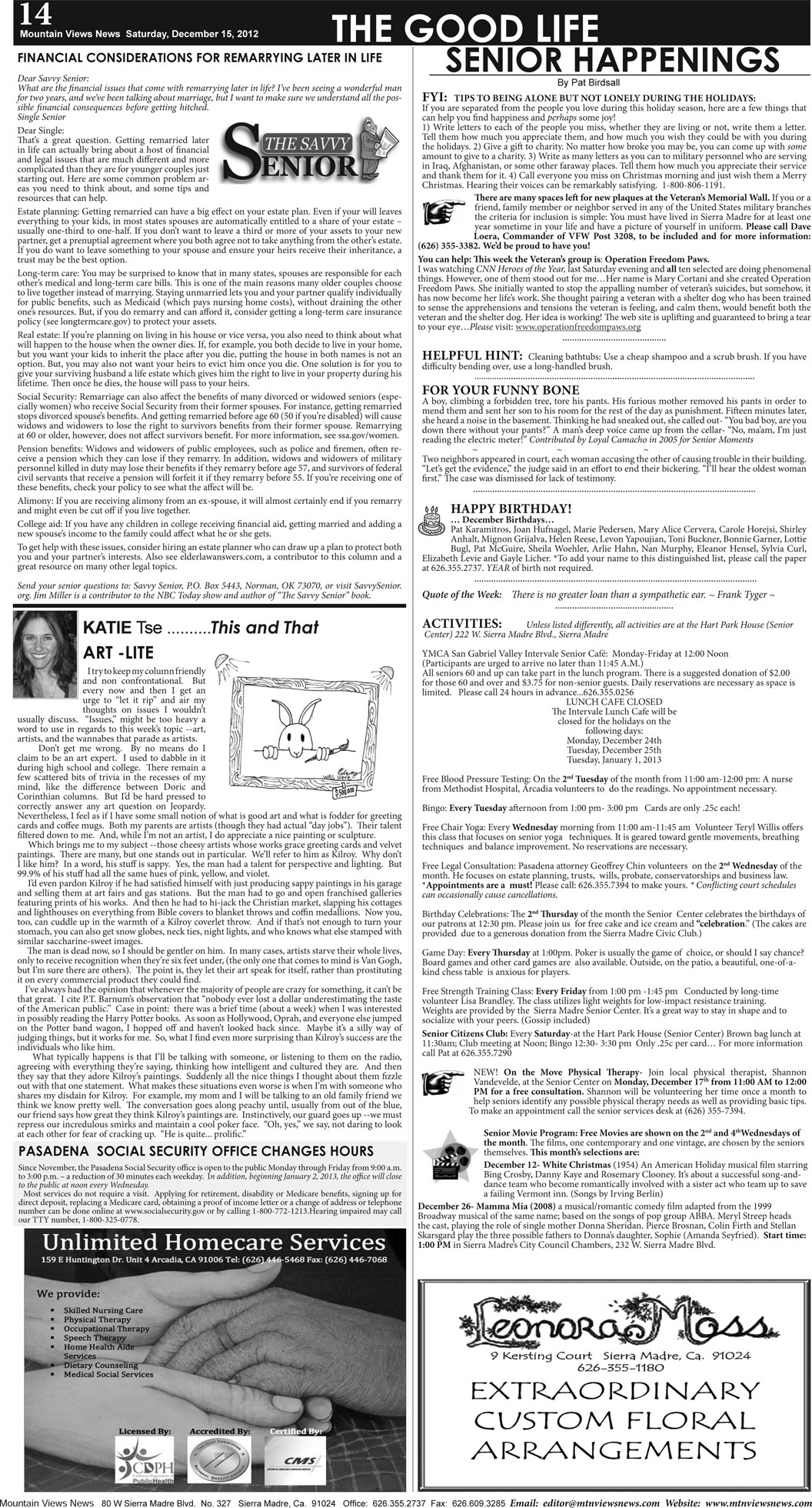 MVNews this week:  Page 14