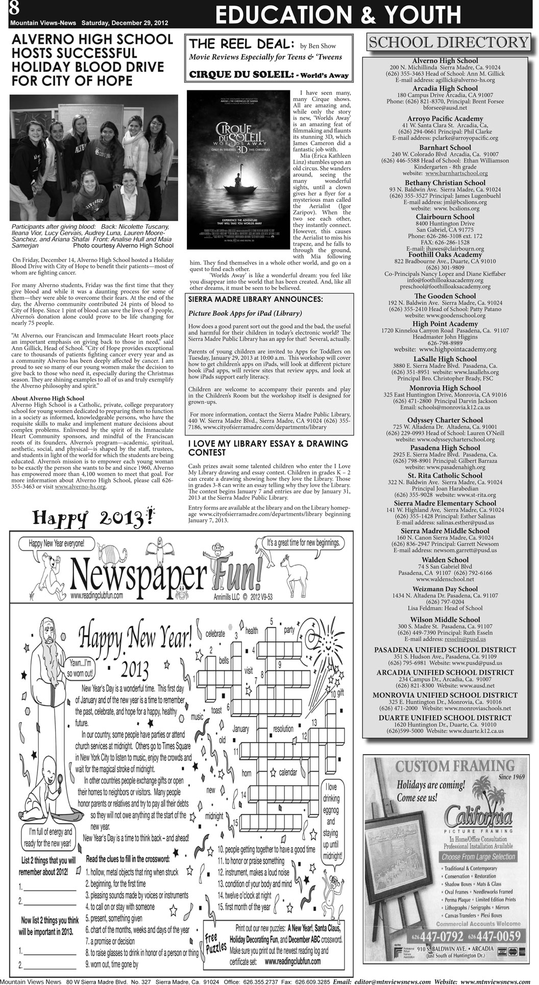 MVNews this week:  Page 8