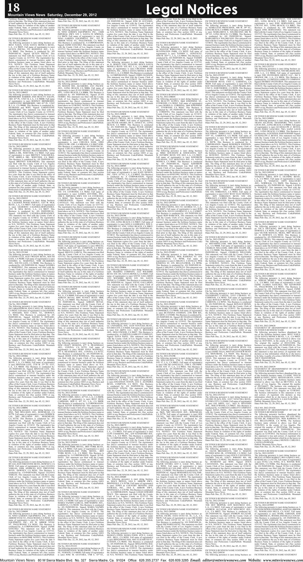 MVNews this week:  Page 18