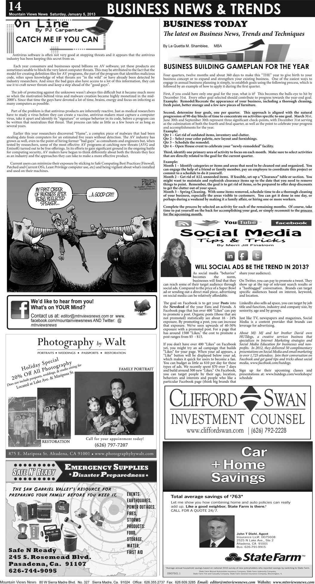 MVNews this week:  Page 14