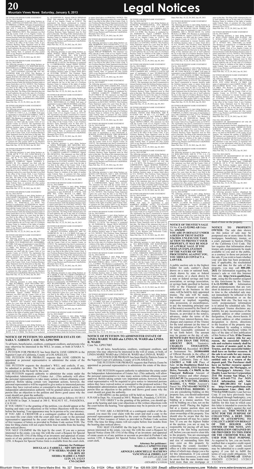 MVNews this week:  Page 20