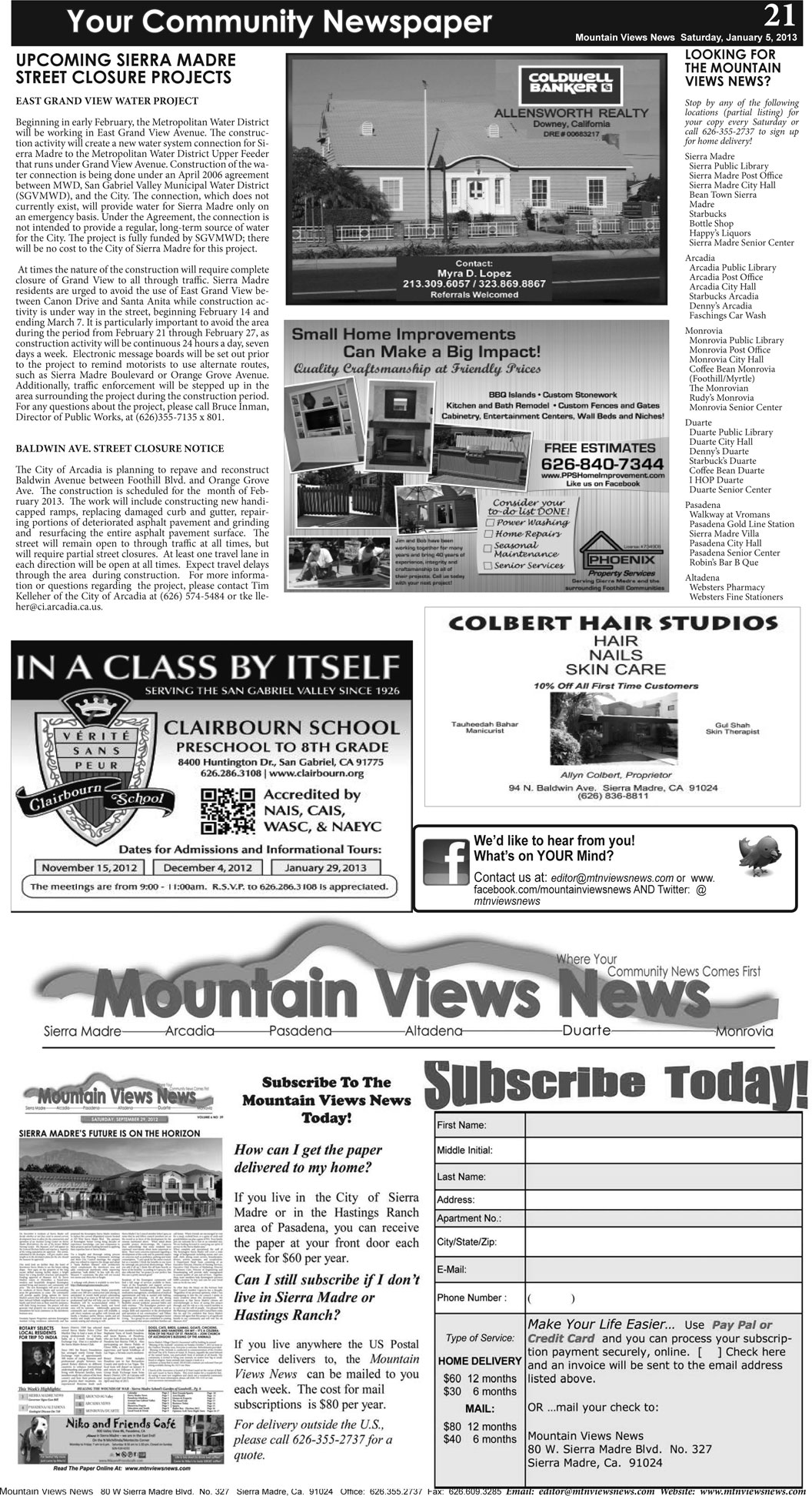 MVNews this week:  Page 21