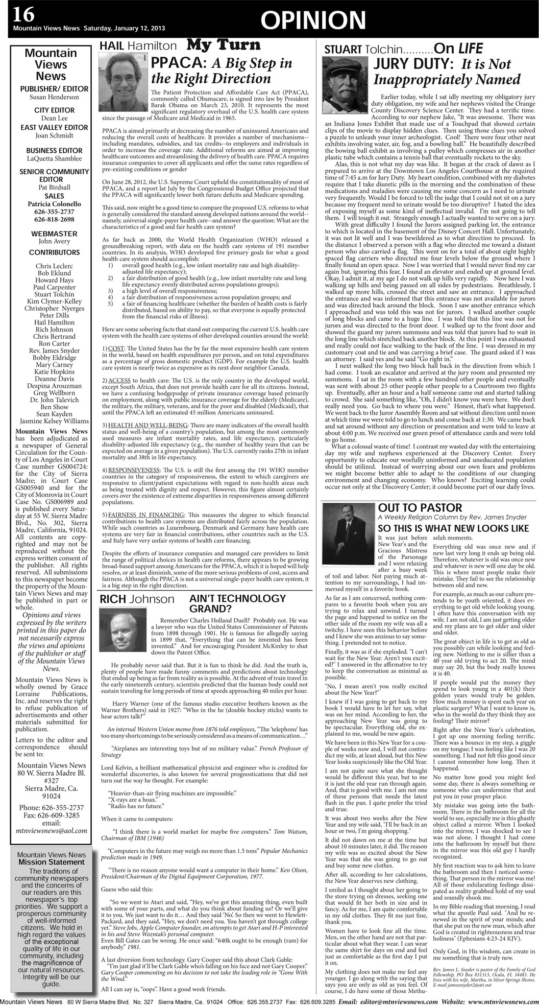 MVNews this week:  Page 16