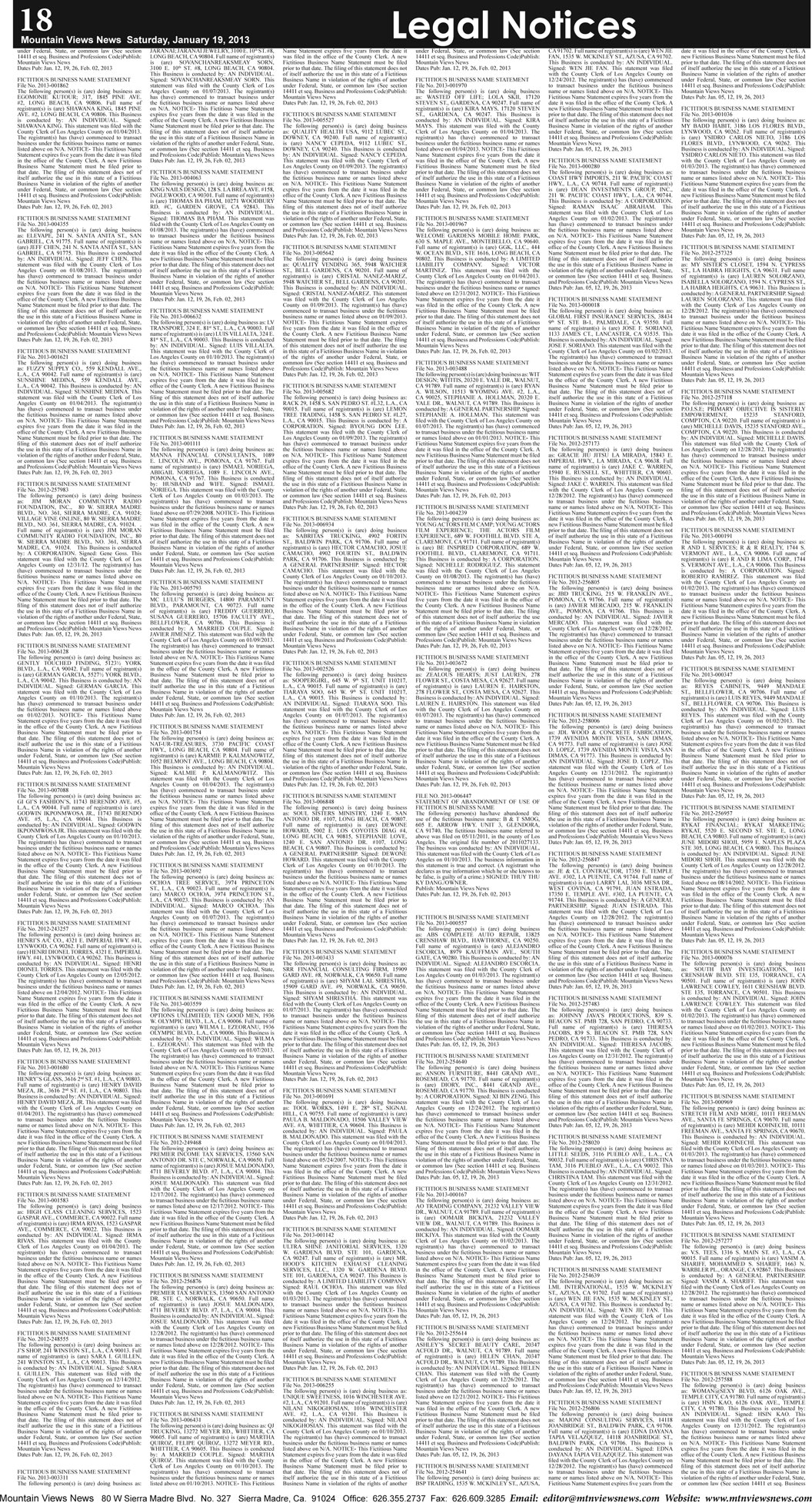 MVNews this week:  Page 18