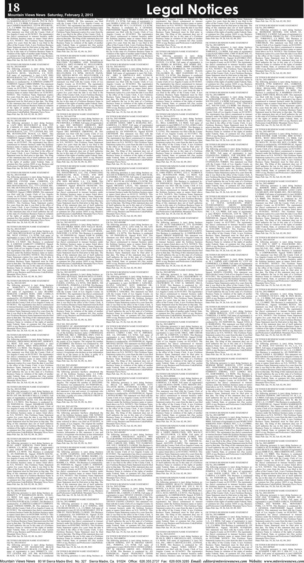 MVNews this week:  Page 18