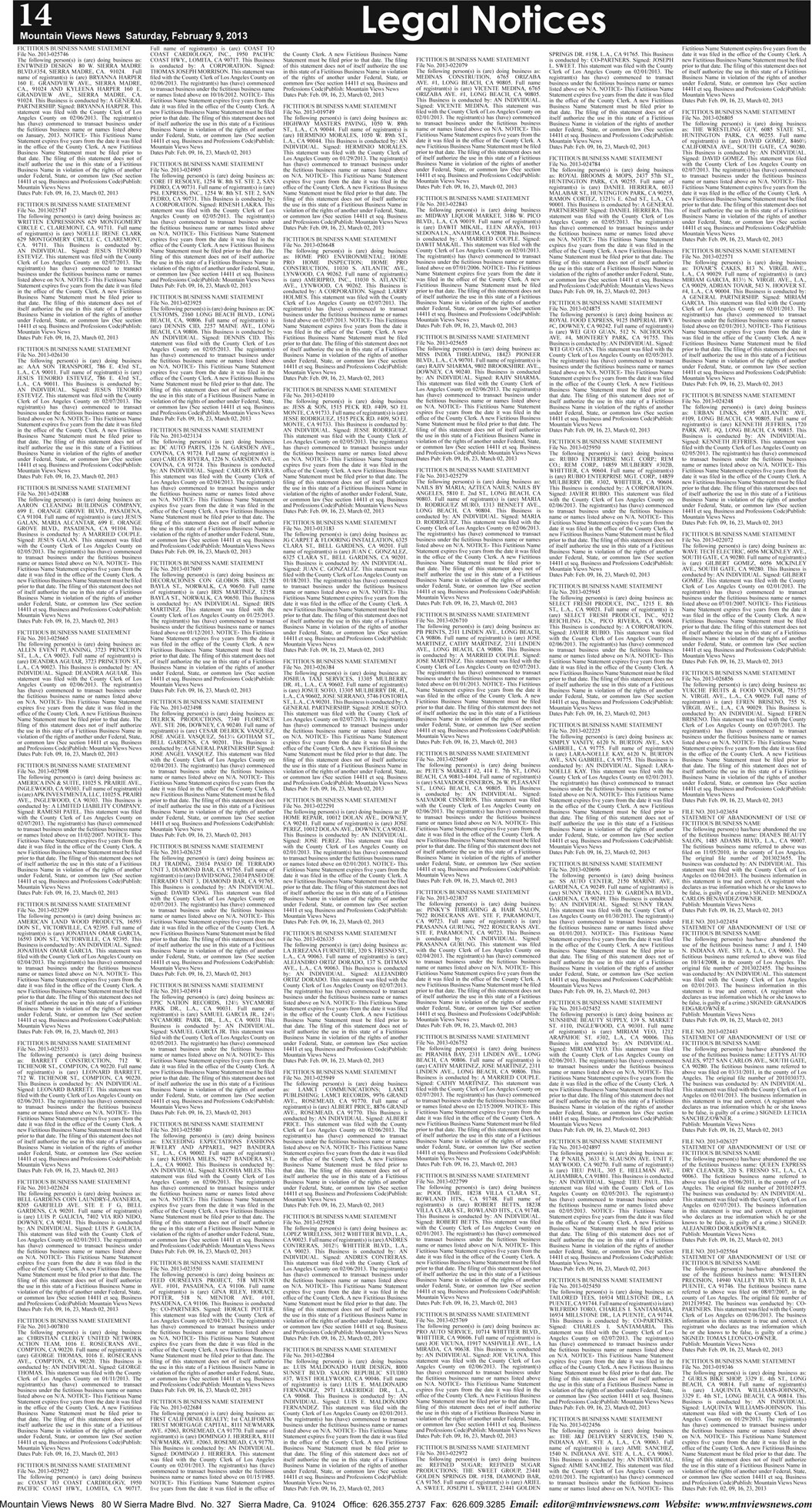 MVNews this week:  Page 14