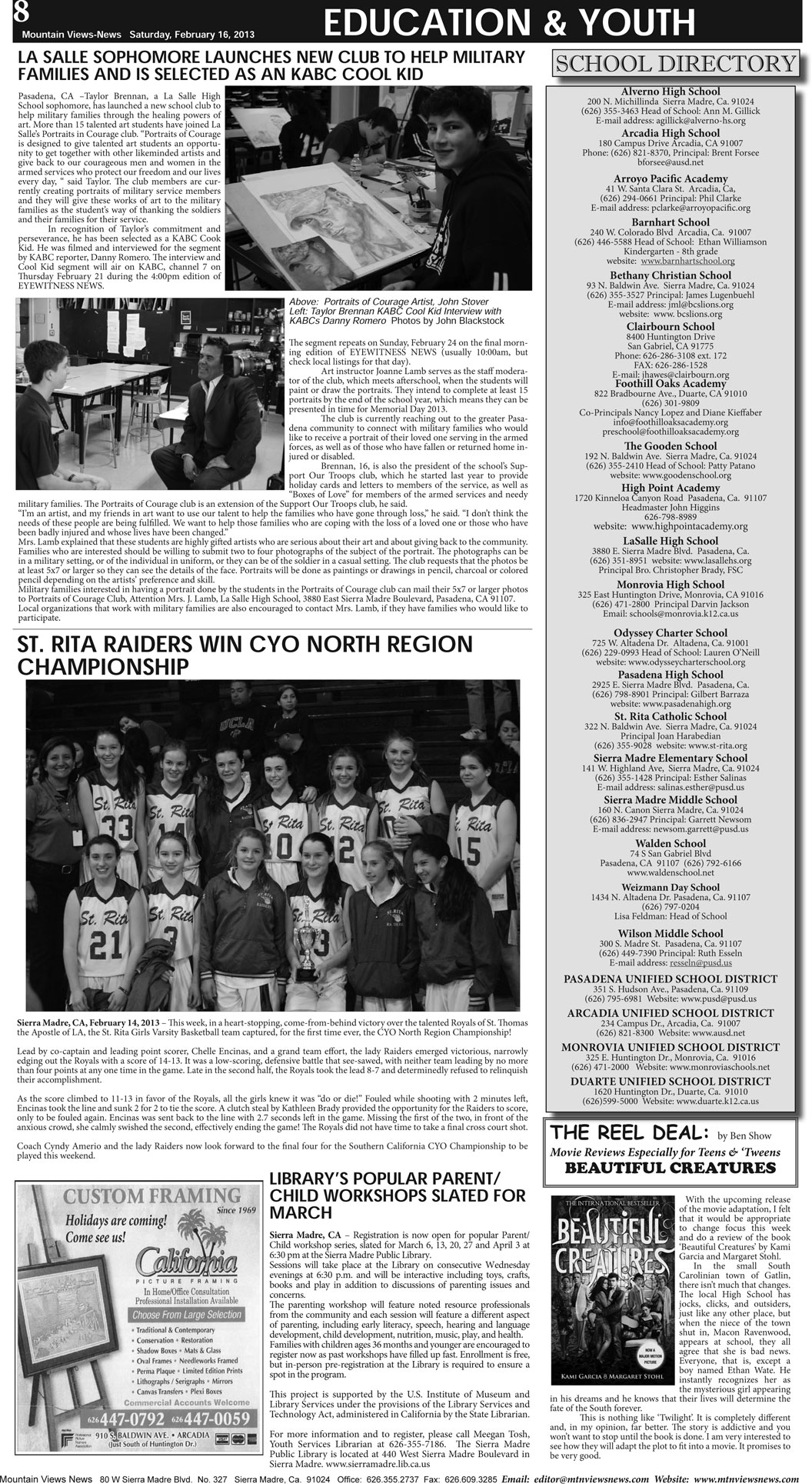 MVNews this week:  Page 8