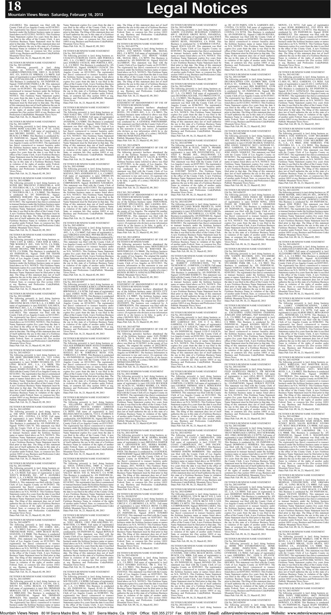 MVNews this week:  Page 18