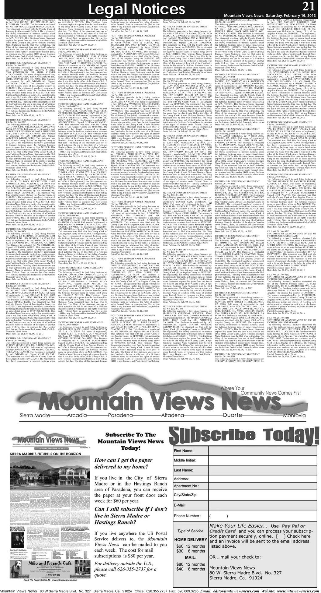 MVNews this week:  Page 21