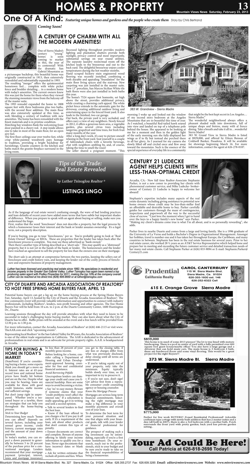 MVNews this week:  Page 13