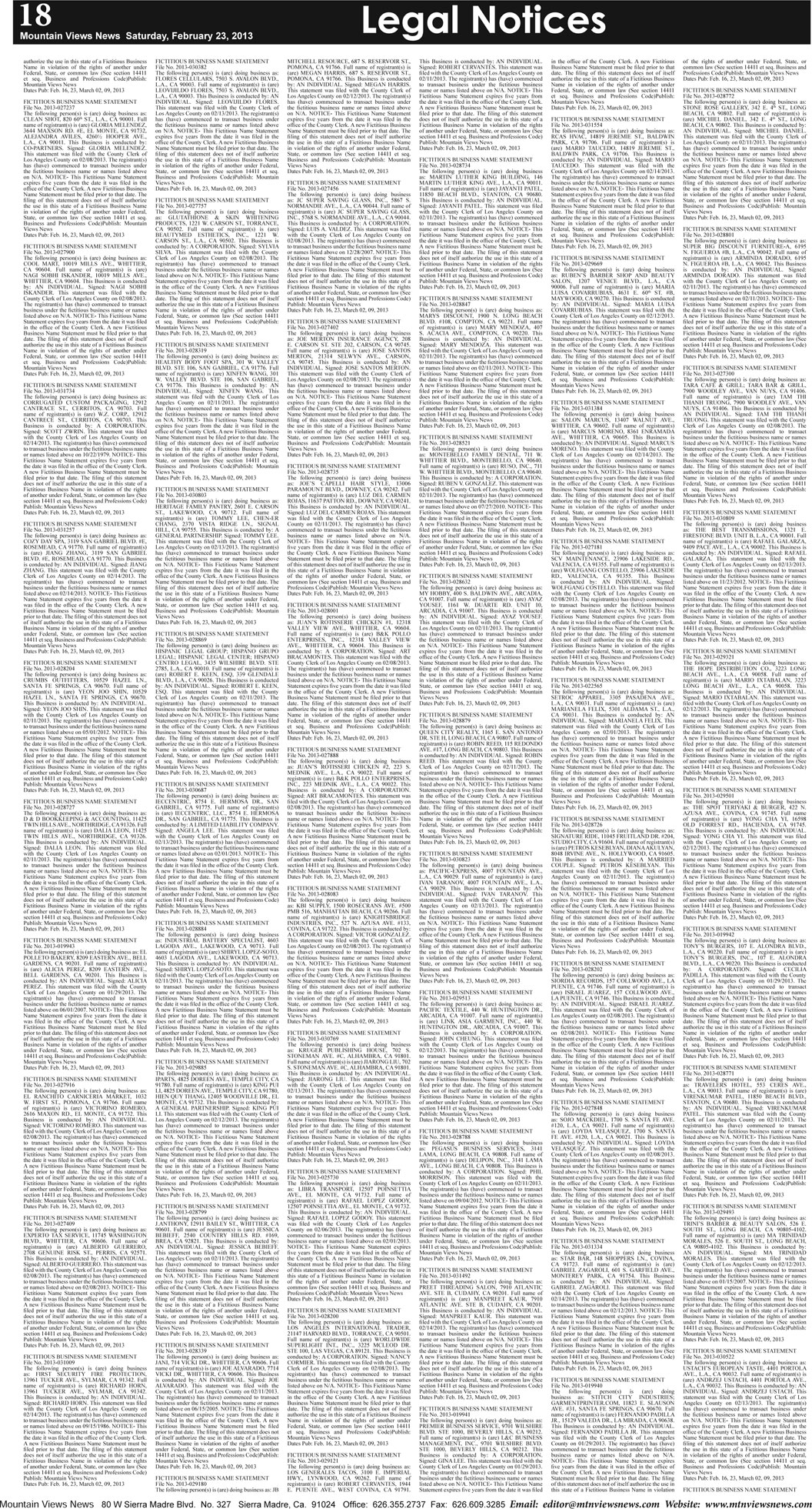 MVNews this week:  Page 18