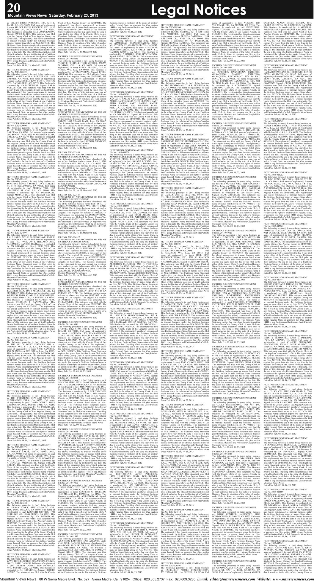 MVNews this week:  Page 20