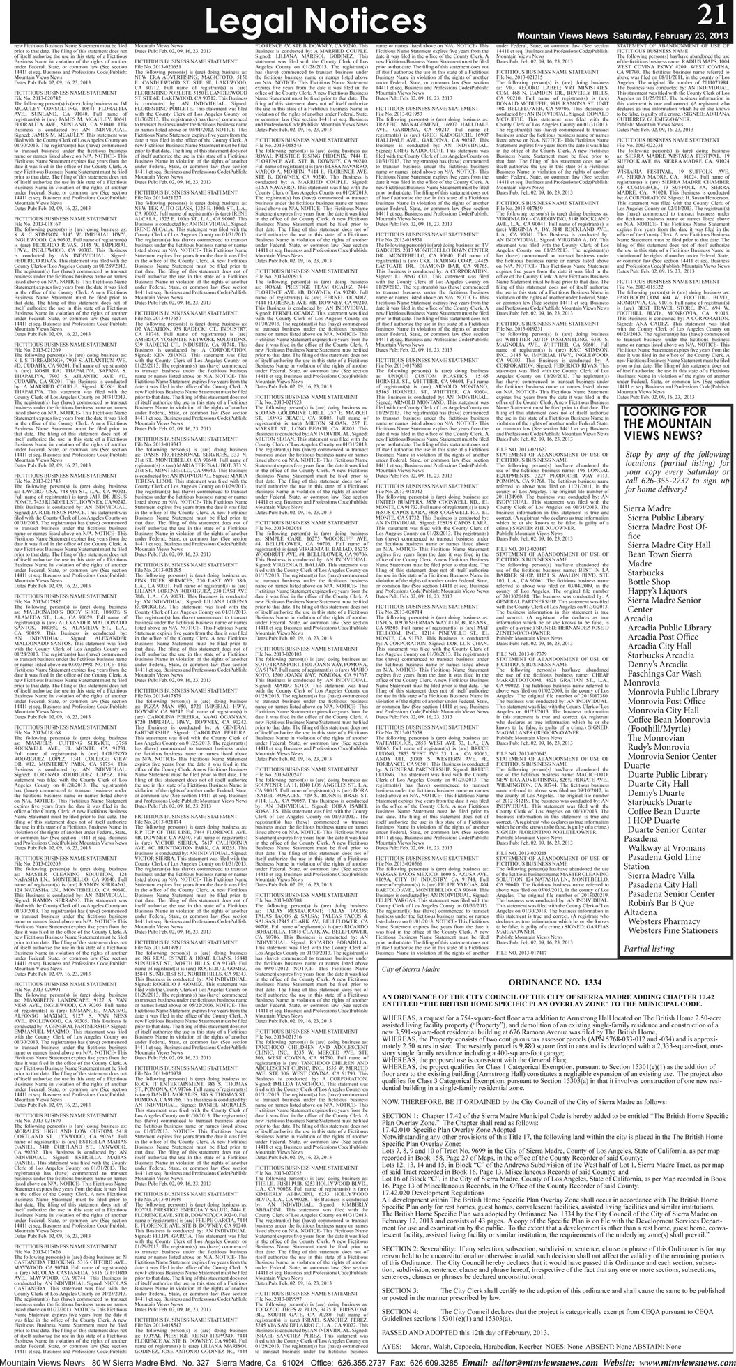 MVNews this week:  Page 21